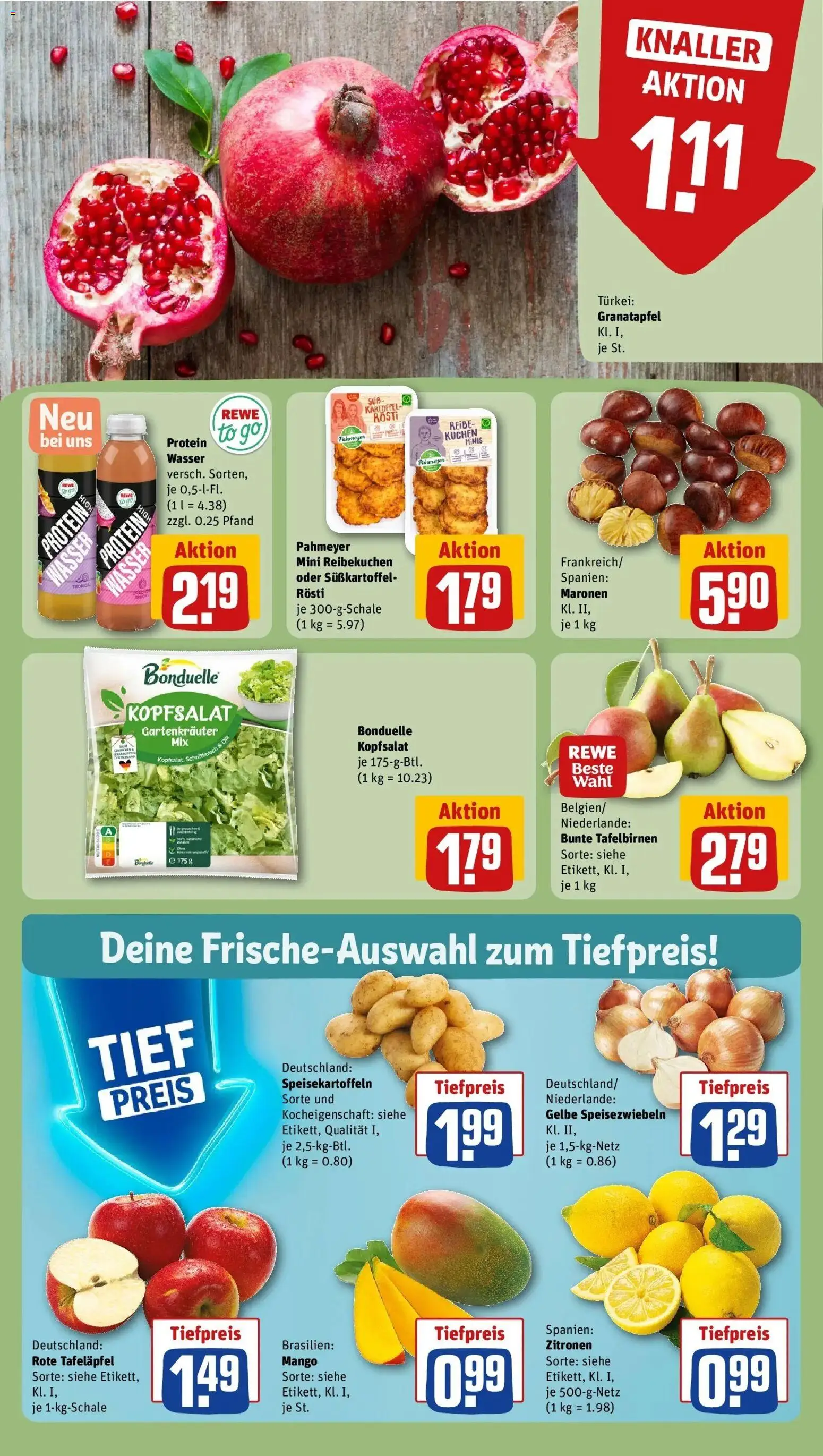 Vorschau von dem Prospekt des Geschäftes Rewe, gültig ab dem 19.10.2026