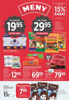 Eksempel på tilbudsavis Meny - Tibudsavis uge 42 fra butik Meny gyldig fra 09/09/2026