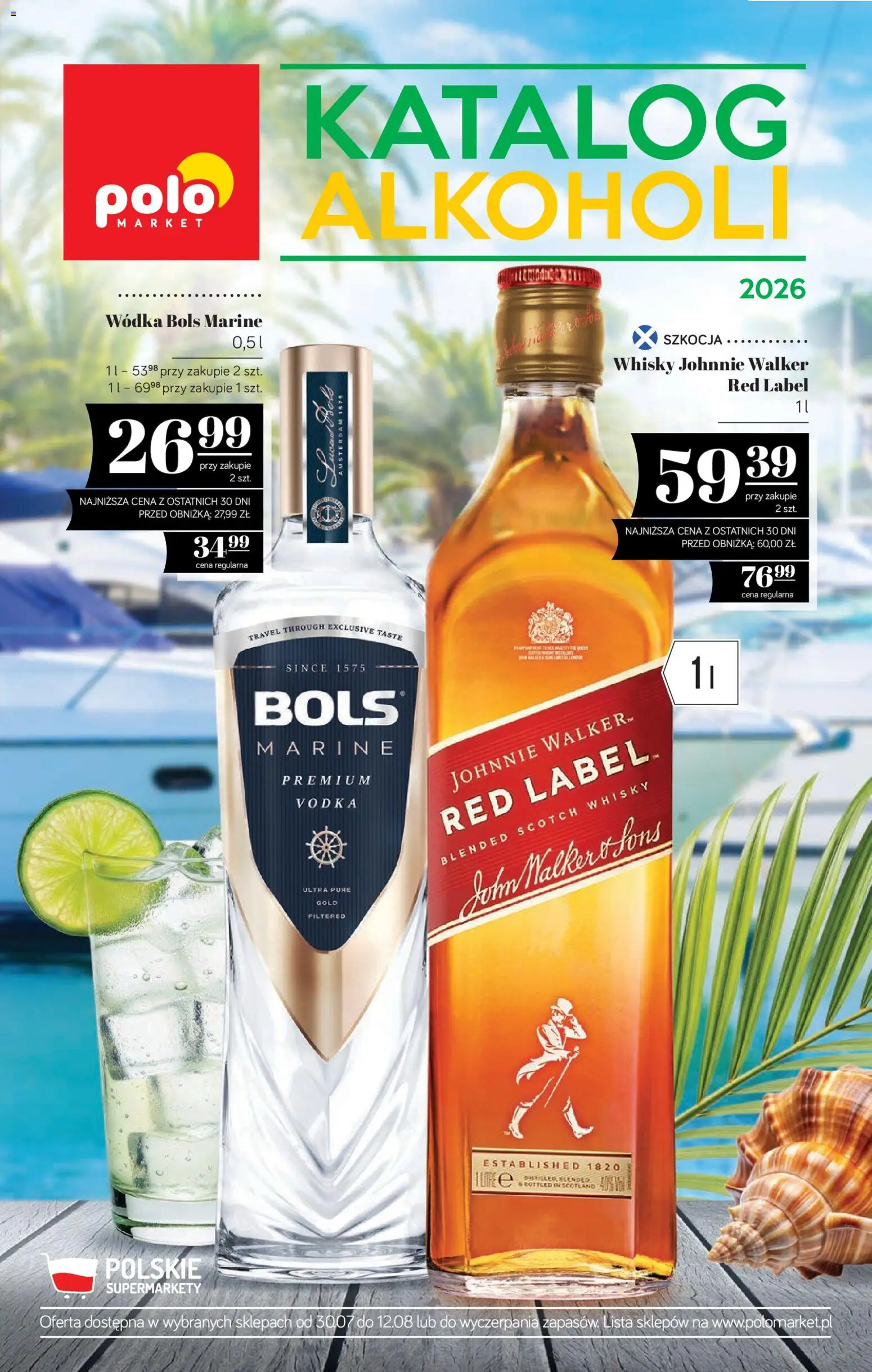 Pogląd gazetki "POLOmarket katalog - Alkoholi" ze sklepu POLOmarket ważnej od 30.07.2026