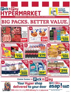 Preview of Pick n Pay flyer valid from 13/07/2026