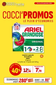 Prévisualisation de Coccinelle catalogue du magasin Coccinelle formulaire valide 09/09/2026