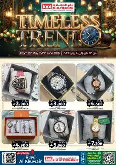 Preview of the catalogue KM Trading catalogue Timeless Trend of store KM Trading valid from 23 May, 2026
