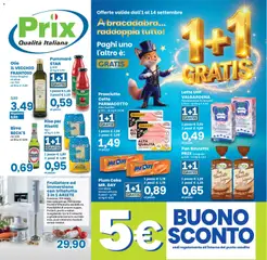 Anteprima dell'opuscolo Prix volantino dal negozio Prix valido da 01/09/2026