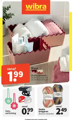 Voorbeeld van Wibra Folder van winkel Wibra geldig vanaf 19/10/2026