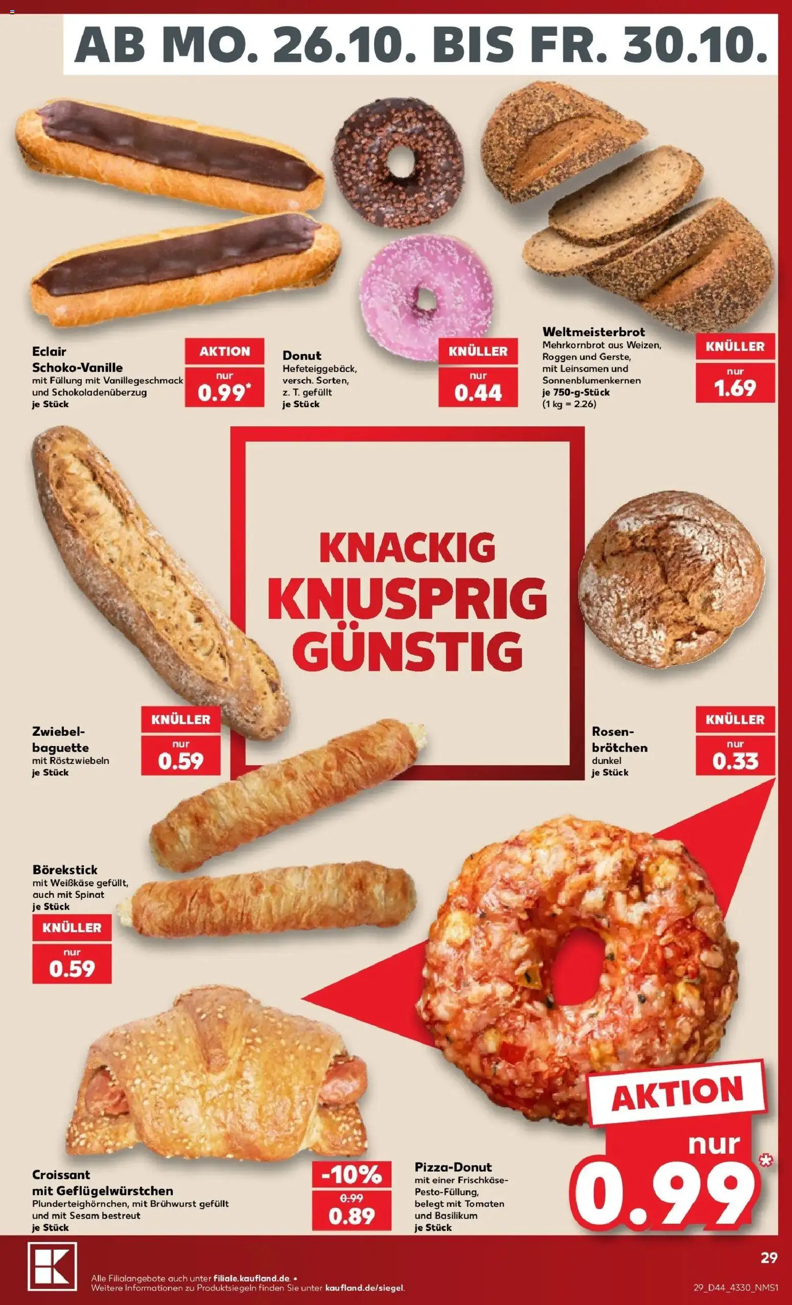 Vorschau von dem Prospekt des Geschäftes Kaufland, gültig ab dem 26.10.2026
