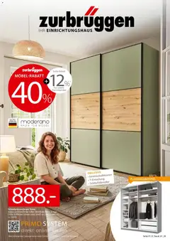Vorschau von dem Prospekt des Geschäftes Zurbrüggen, gültig ab dem 04.06.2026