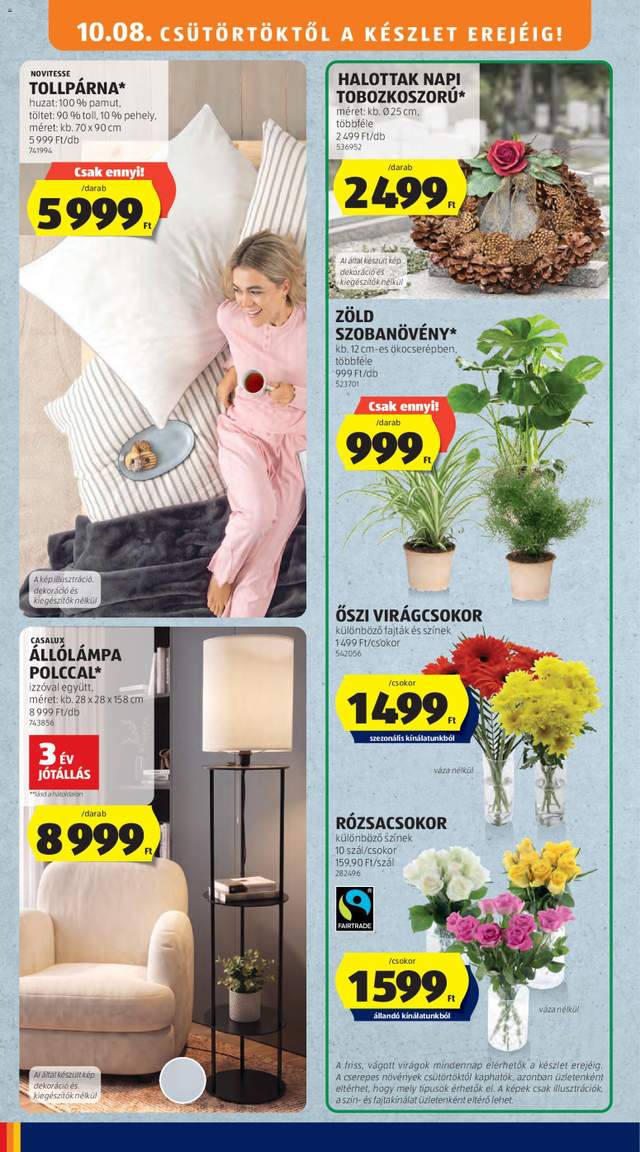 Új Aldi akciós újság 10.08.