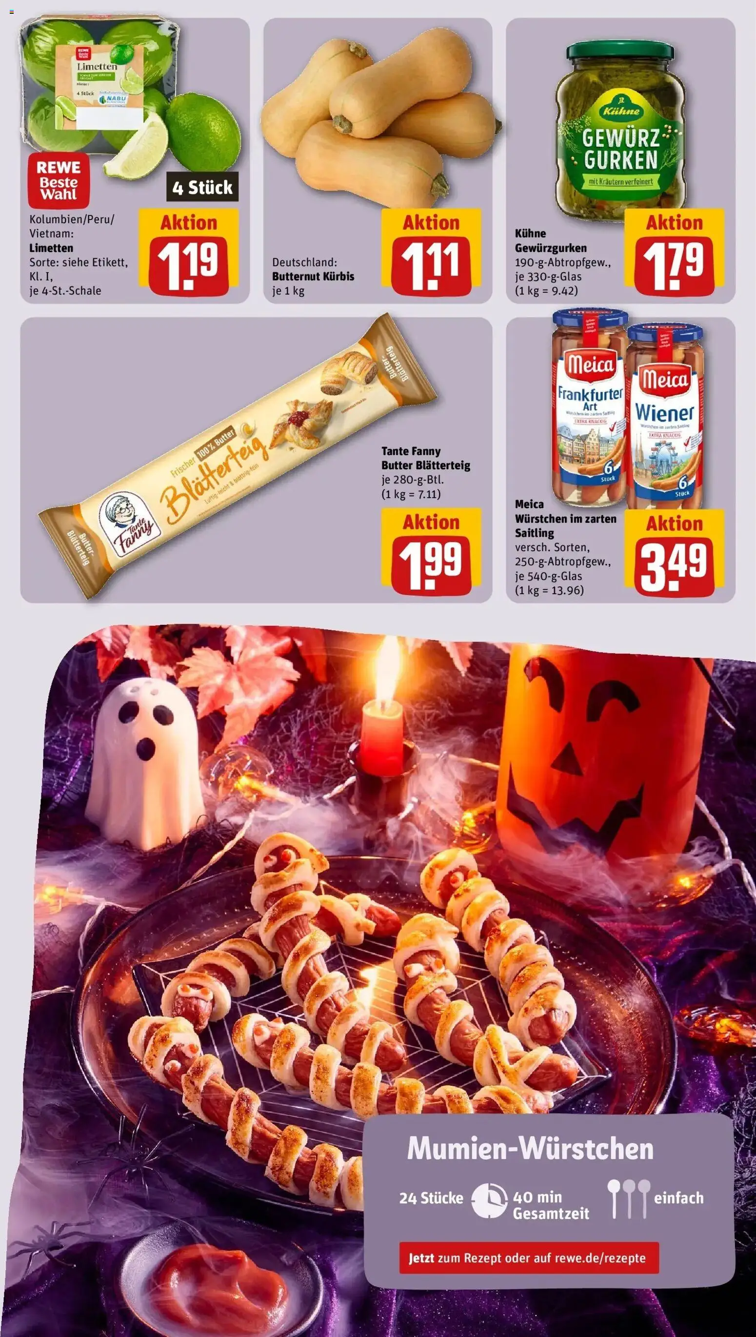 Vorschau von dem Prospekt des Geschäftes Rewe, gültig ab dem 26.10.2026