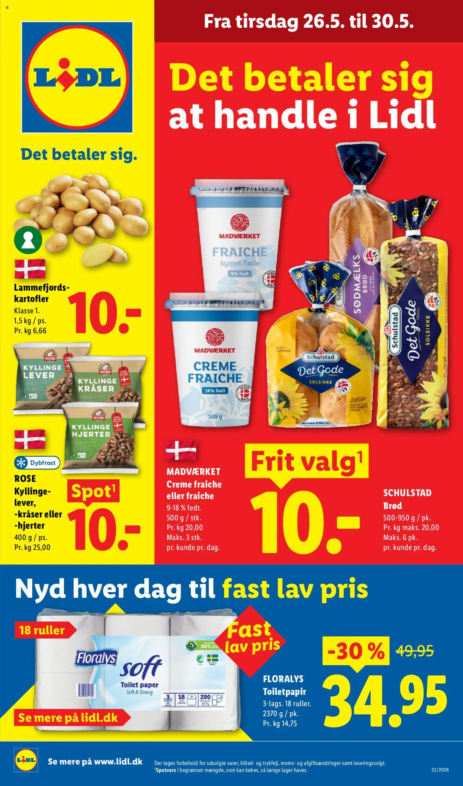 Eksempel på tilbudsavis Lidl - Tilbudsavis fra butik Lidl gyldig fra 26/05/2026
