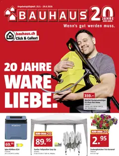 Vorschau des Merkblatts Bauhaus aktionen vom Shop Bauhaus gültig von 25.05.2026 bis 28.06.2026