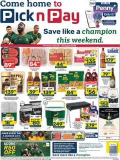 Preview of Pick n Pay flyer valid from 20/08/2026