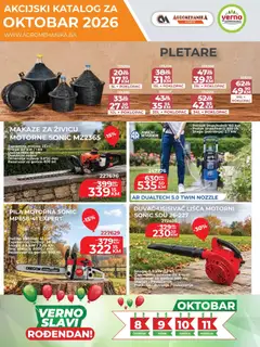 Pregled letka Agromehanika katalog trgovine Agromehanika vrijedi od 01.10.2026