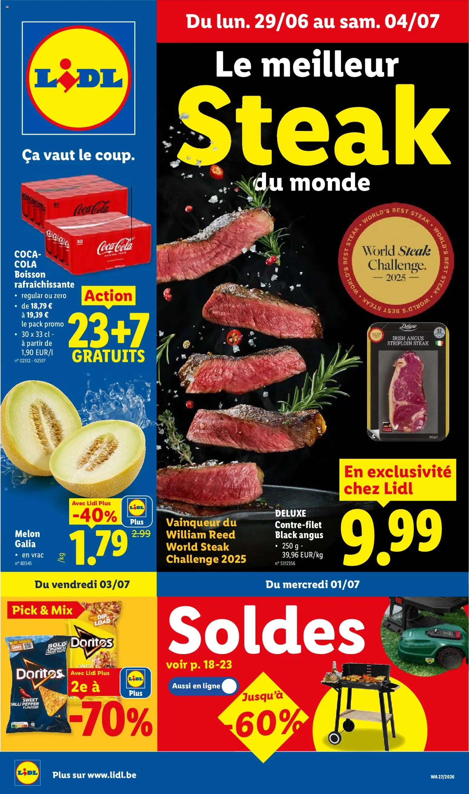 Voorbeeld van Folder week 27 van winkel Lidl geldig vanaf 29/06/2026