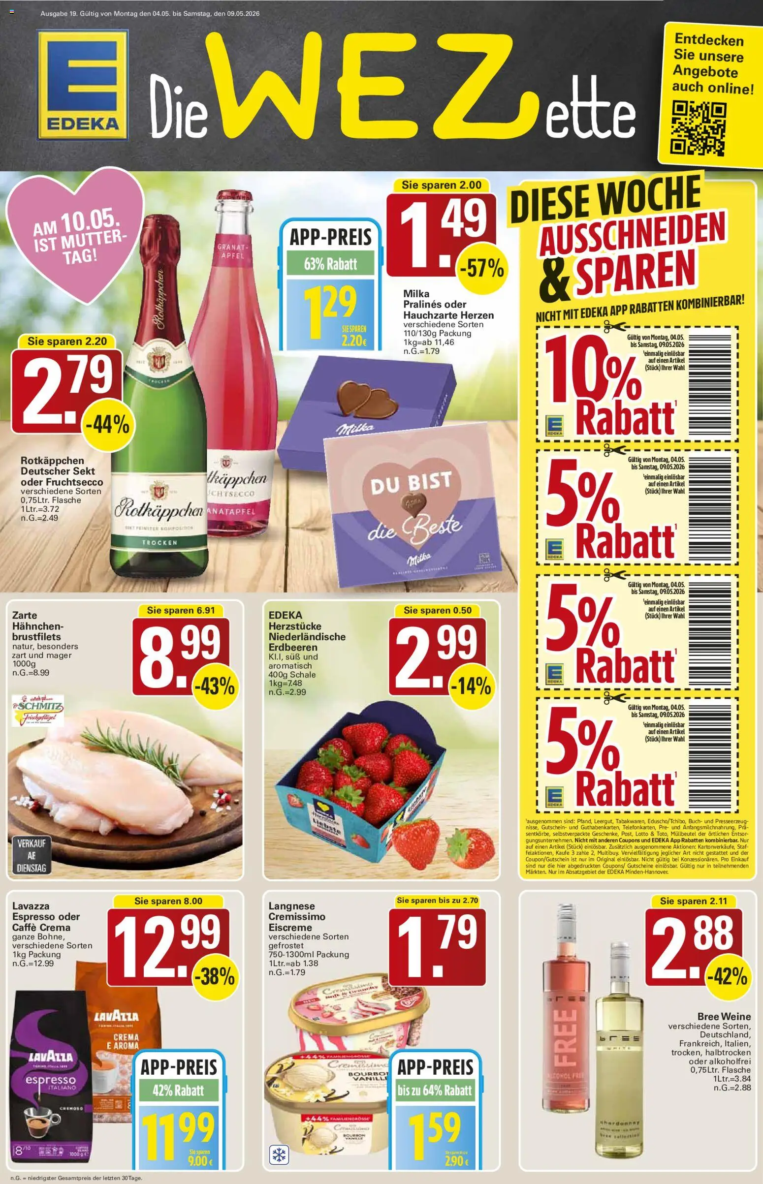 Vorschau von dem Prospekt des Geschäftes WEZ, gültig ab dem 04.04.2026