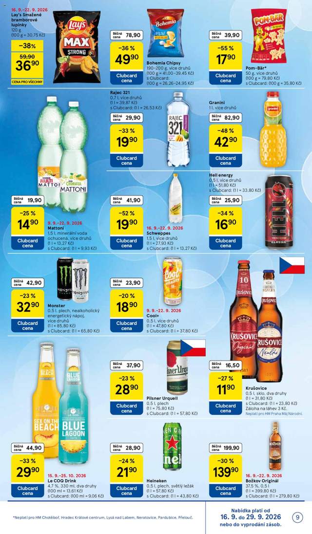 Nový Tesco leták od 16.09.
