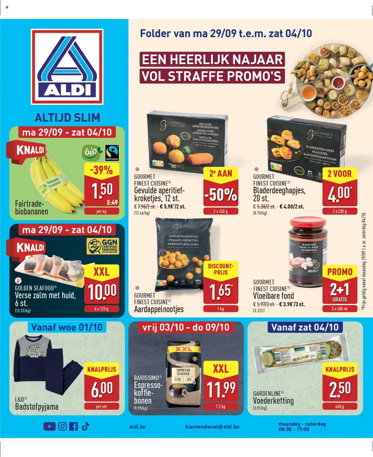Voorbeeld van Folder week 40 van winkel Aldi geldig vanaf 29/09/2025