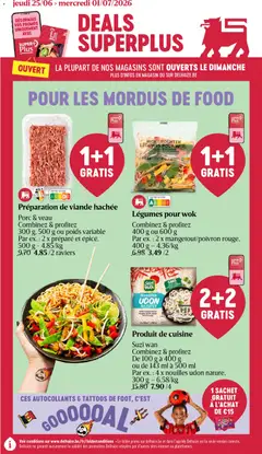 Voorbeeld van Delhaize Folder de la semaine 26 van winkel Delhaize geldig vanaf 25/06/2026