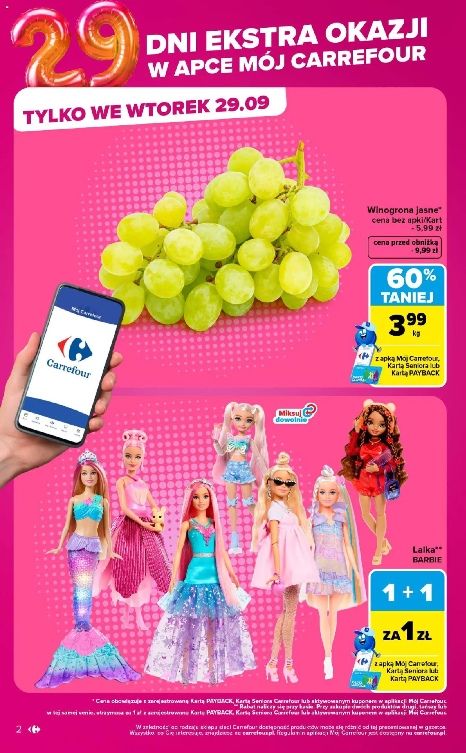 Pogląd gazetki "Carrefour gazetka - Market" ze sklepu Carrefour ważnej od 28.09.2026