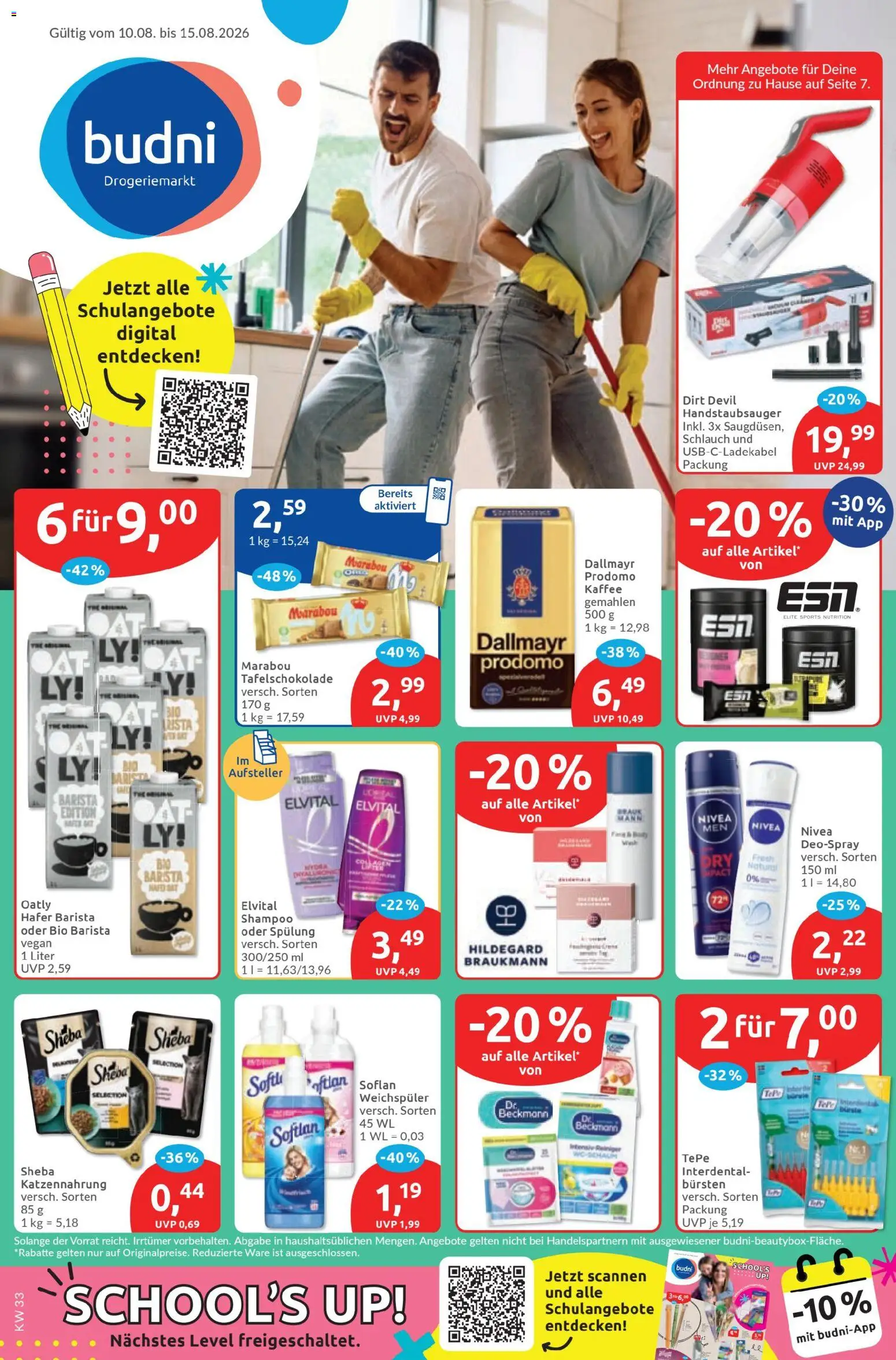 Vorschau von dem Prospekt des Geschäftes Budni, gültig ab dem 10.08.2026