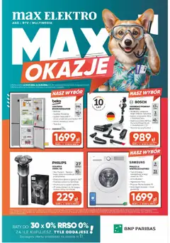 Pogląd gazetki "Max elektro gazetka" ze sklepu Max elektro ważnej od 30.07.2026