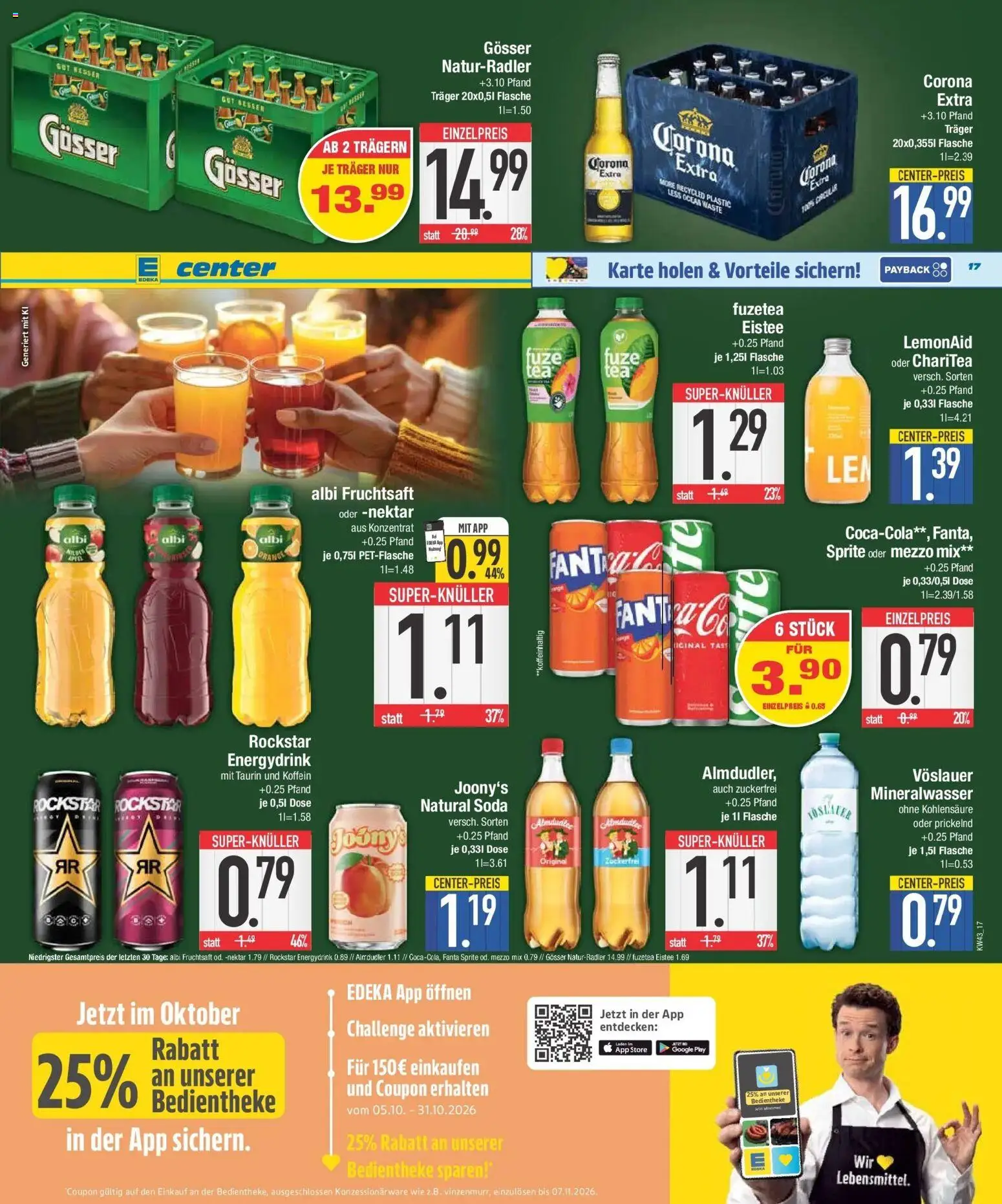 Vorschau von dem Prospekt des Geschäftes E center, gültig ab dem 19.10.2026
