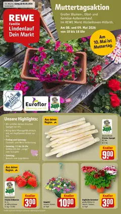 Vorschau von dem Prospekt des Geschäftes Rewe, gültig ab dem 04.05.2026