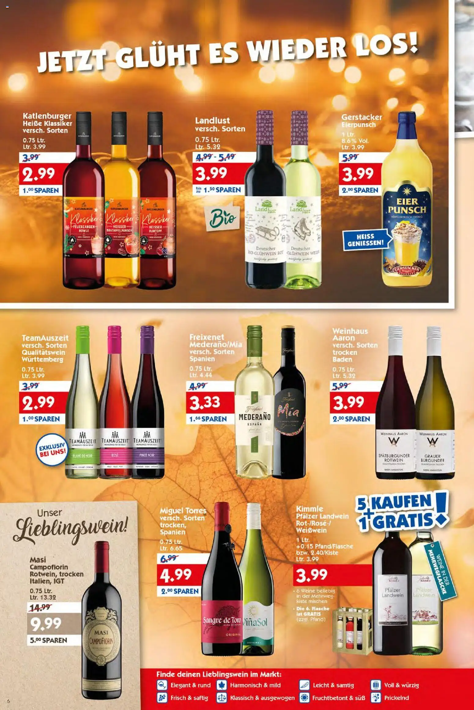 Vorschau von dem Prospekt des Geschäftes HOL’AB!, gültig ab dem 02.11.2026 - Eier, Weißwein, Rotwein, Freixenet