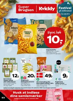 Eksempel på tilbudsavis Kvickly - Tilbudsavis uge 38 fra butik Kvickly gyldig fra 18/09/2026