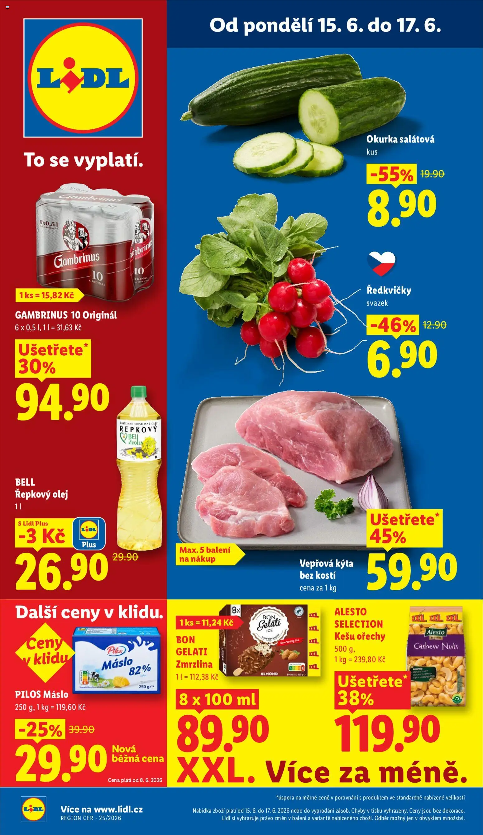 Náhled nabídky: Lidl Lidl leták platný od 15.06.2026