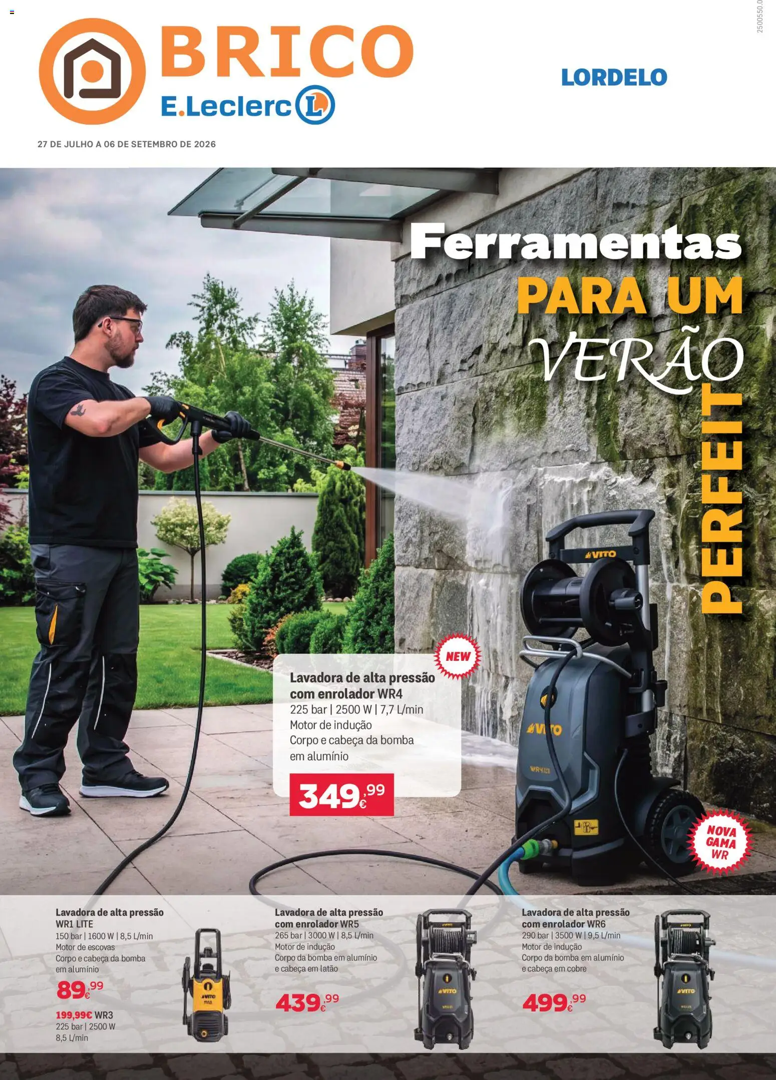 Pré-visualização do folheto da loja E.Leclerc válida a partir de 27/07/2026 - Ferramentas