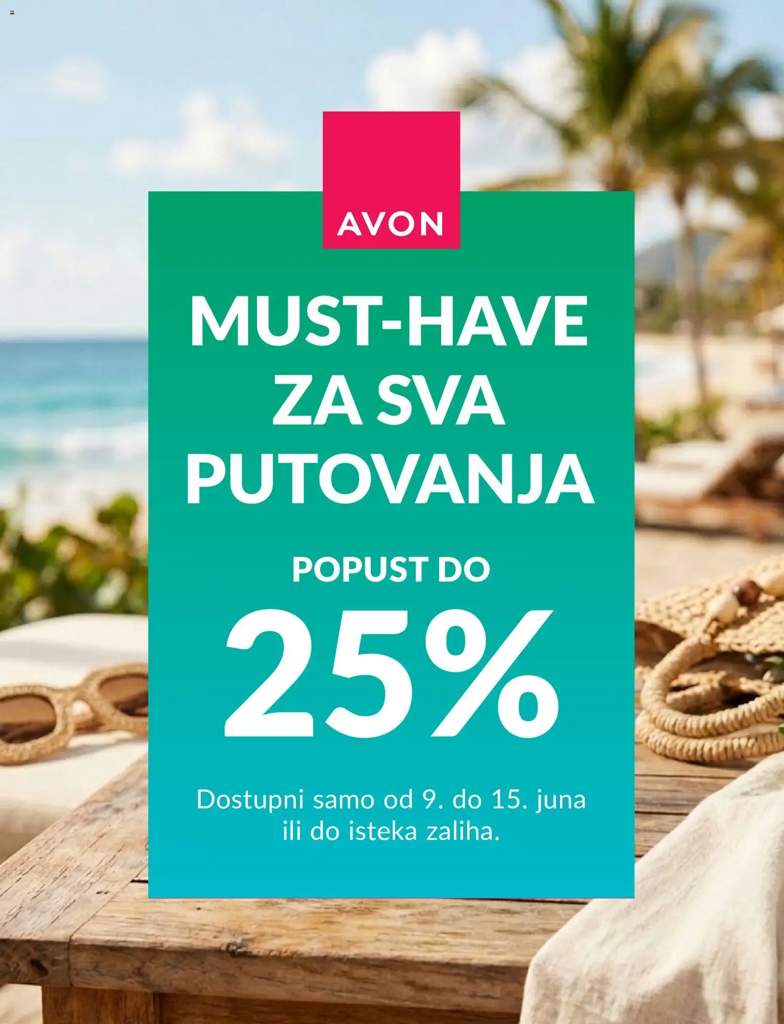 Pregled AVON kataloga - važi od 09.06.2026
