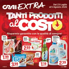 Anteprima dell'opuscolo CRAI volantino Extra Torino dal negozio CRAI valido da 23/07/2026