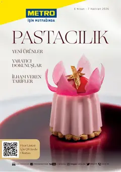 Metro Metro - Pastacılık Kataloğu 06.04.2026 - Broşürünün önizlemesi