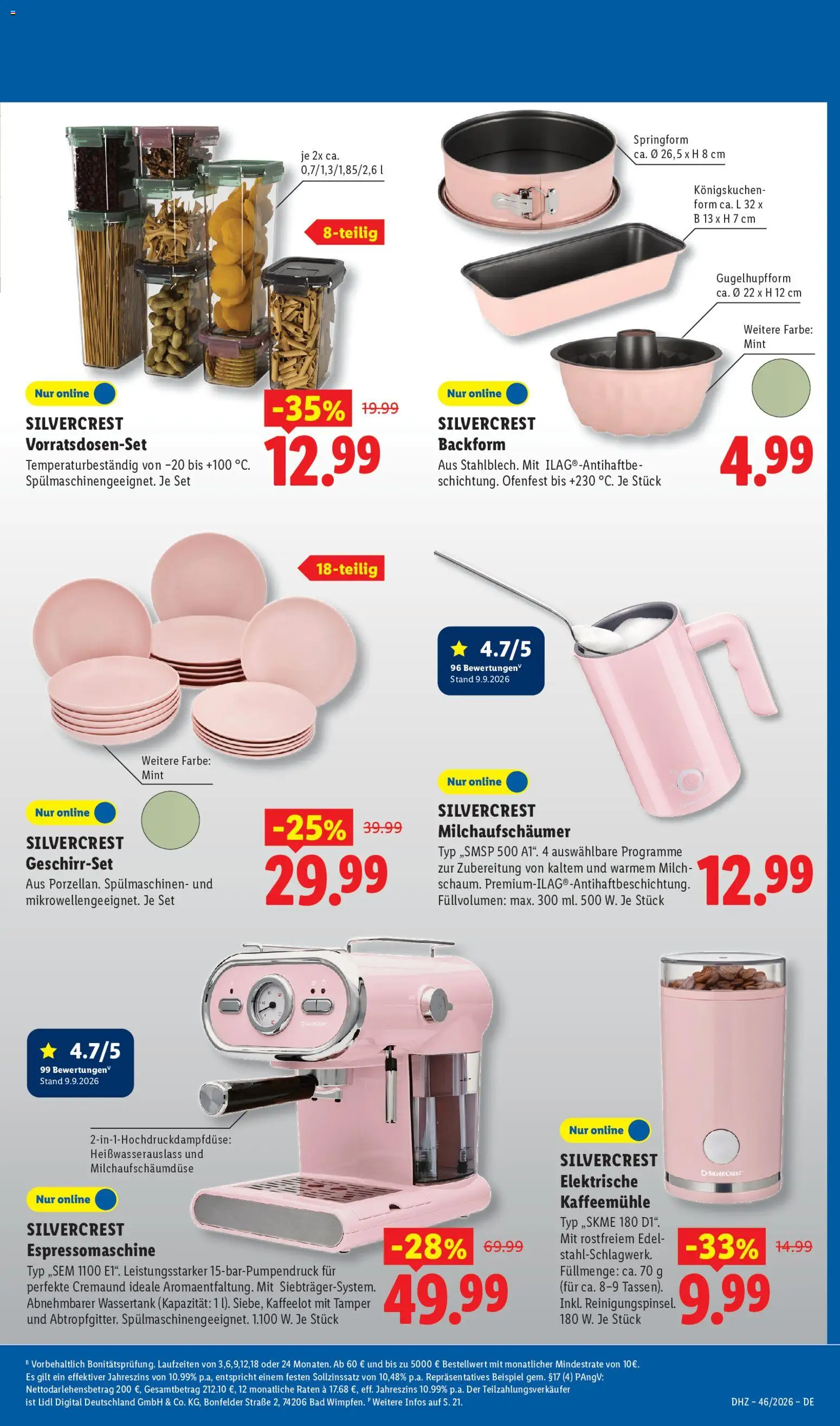 Vorschau von dem Prospekt des Geschäftes Lidl, gültig ab dem 09.11.2026
