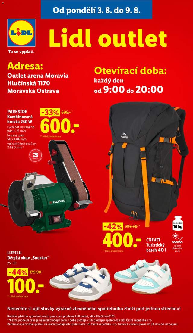 Nový Lidl leták od 06.08.