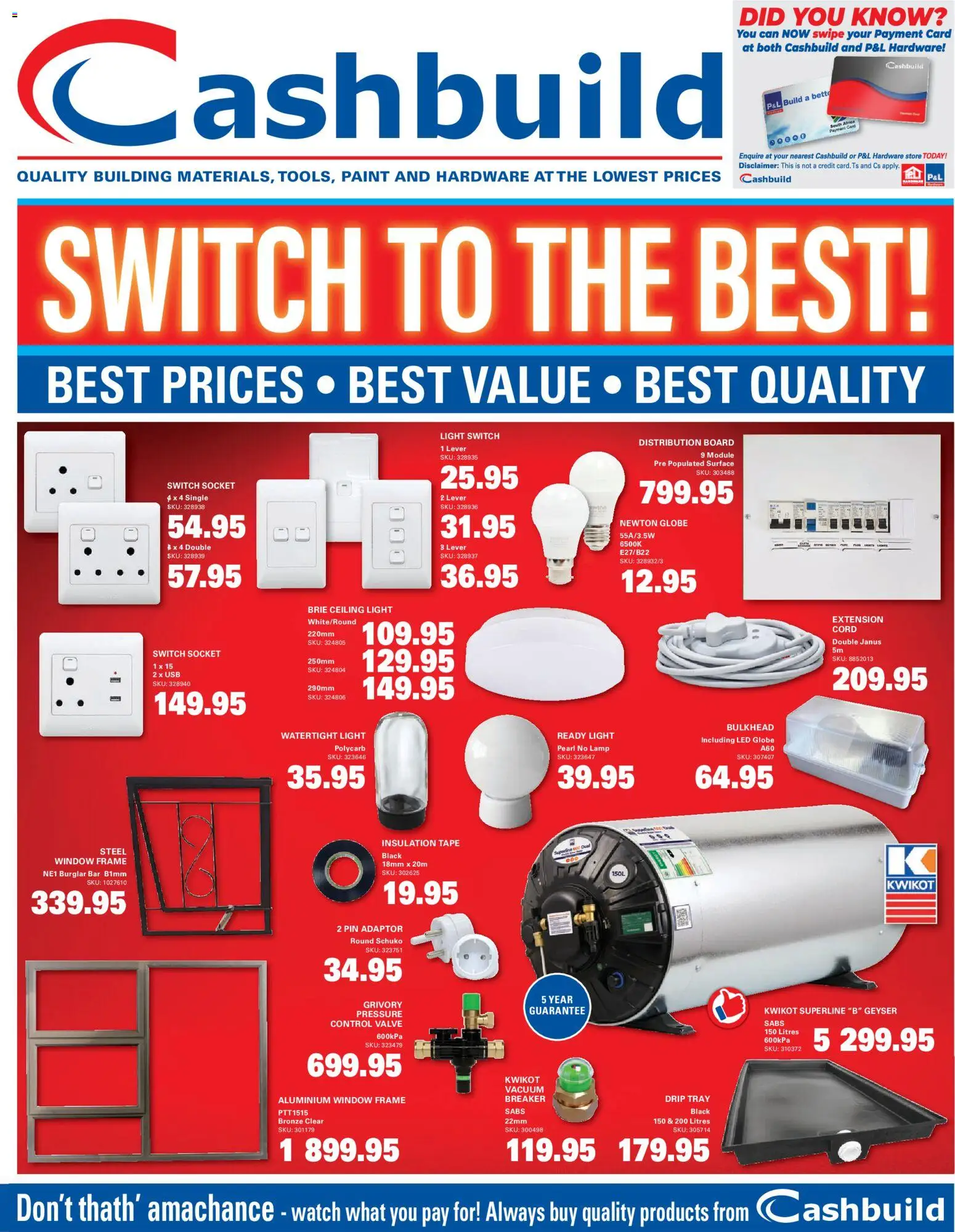 Preview of Cashbuild flyer valid from 25/05/2026
