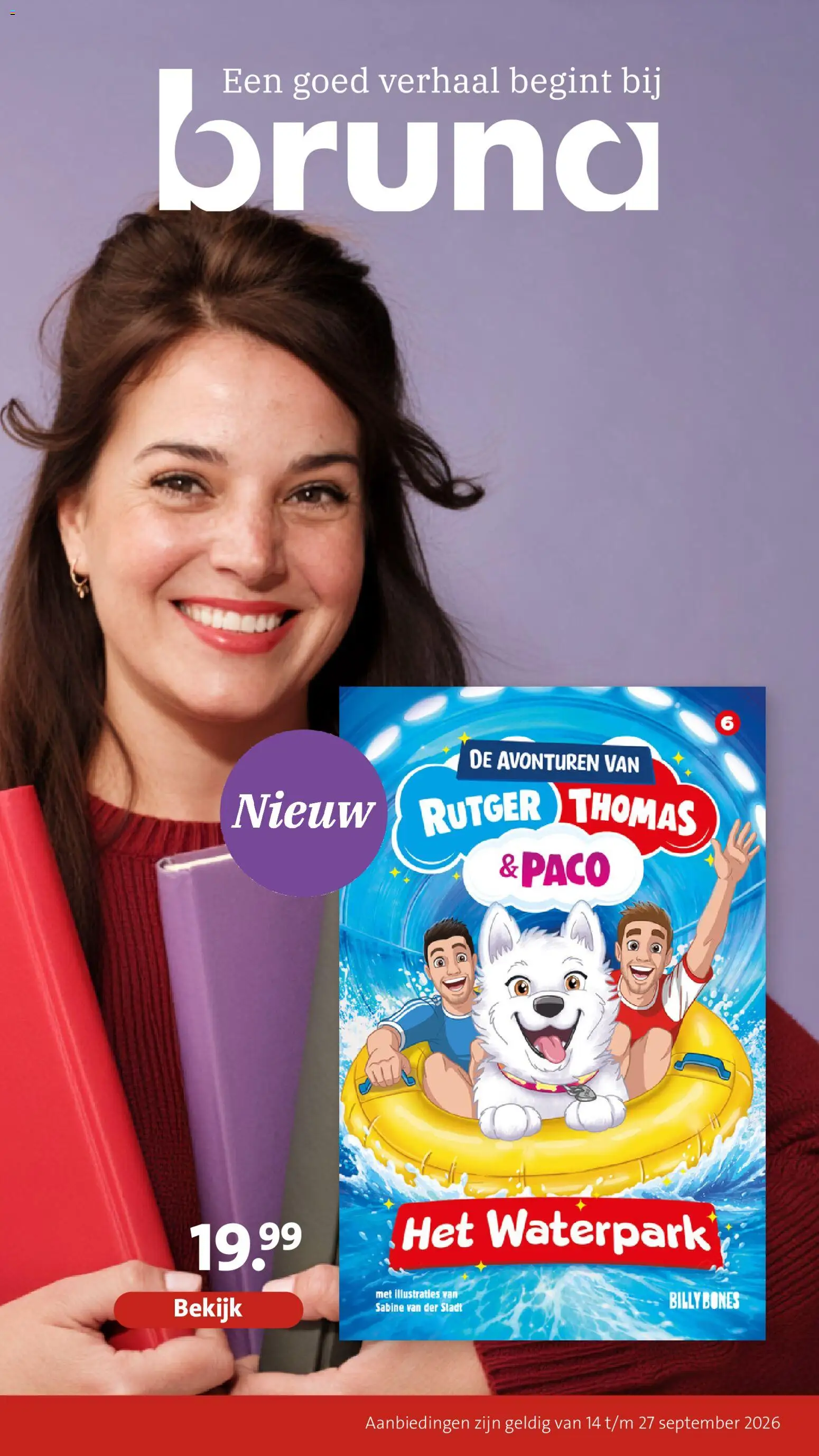 Voorbeeld van Bruna folder van winkel Bruna geldig vanaf 14-09-2026