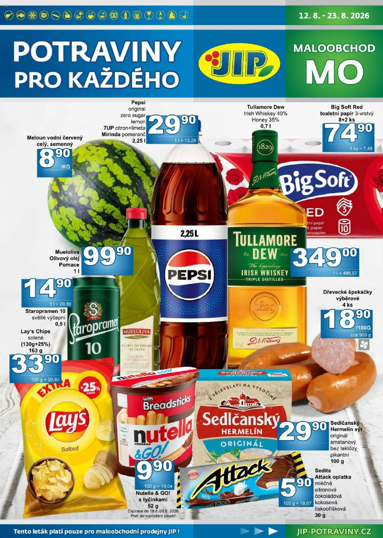 Náhled nabídky: Jip Jip leták platný od 12.08.2026