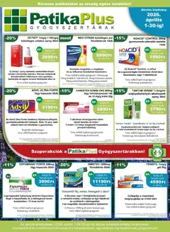 PatikaPlus - PatikaPlus akciós újság megtekintése, amely érvényes 2026.04.01.-től