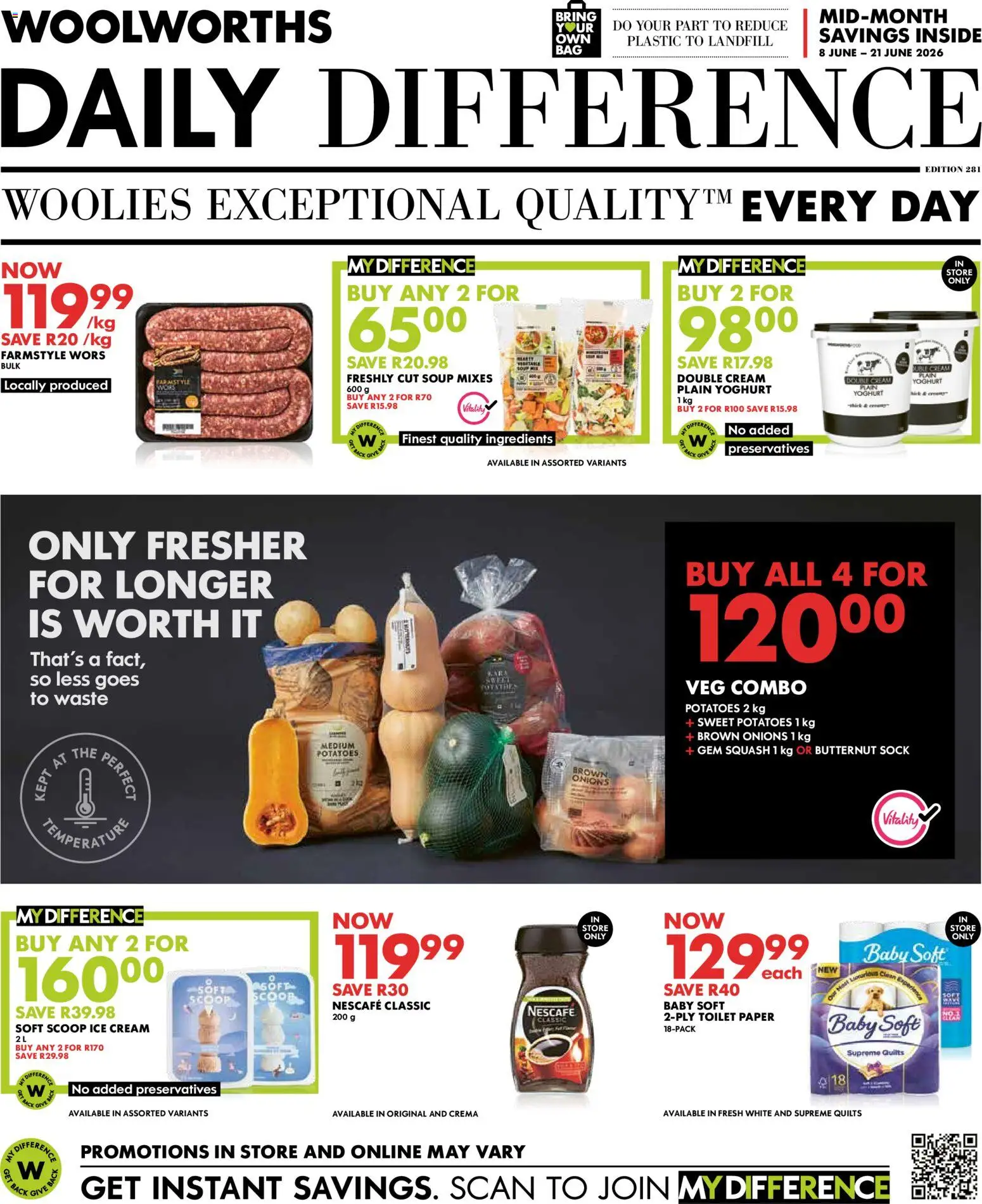 Preview of Woolworths flyer valid from 08/06/2026