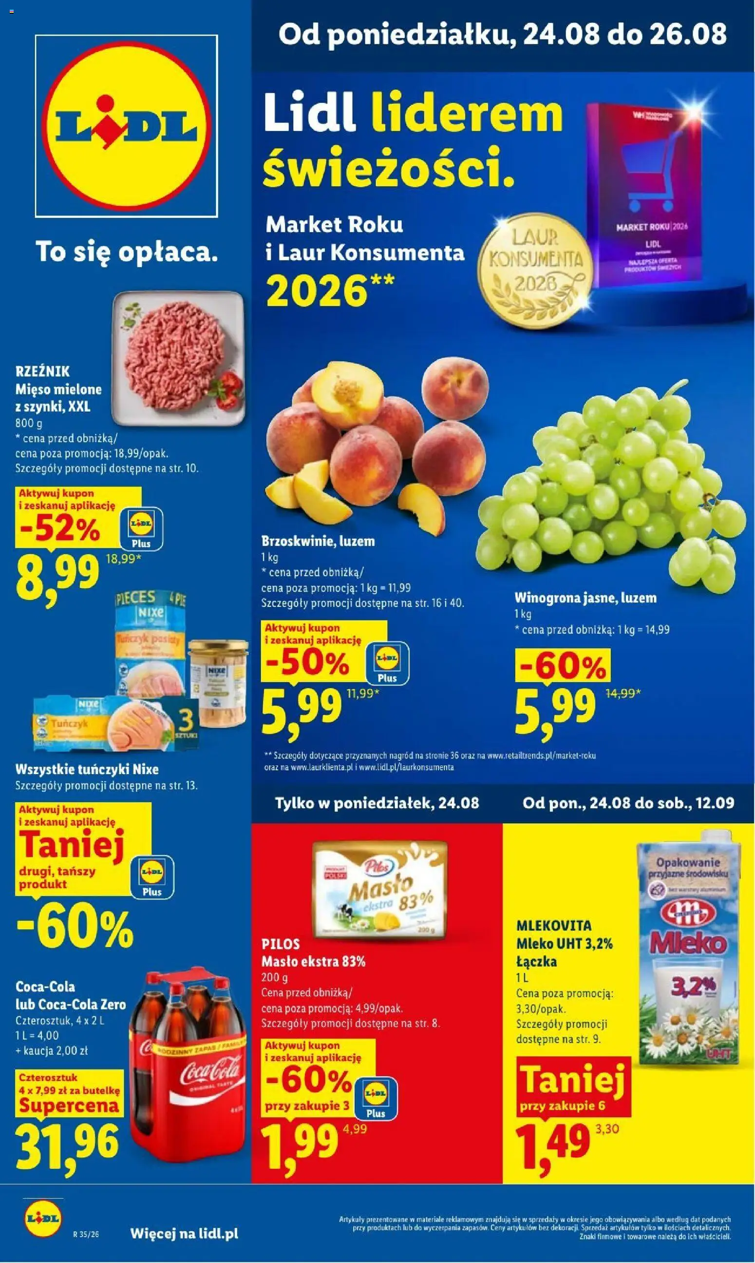 Pogląd gazetki "Lidl gazetka" ze sklepu Lidl ważnej od 24.08.2026