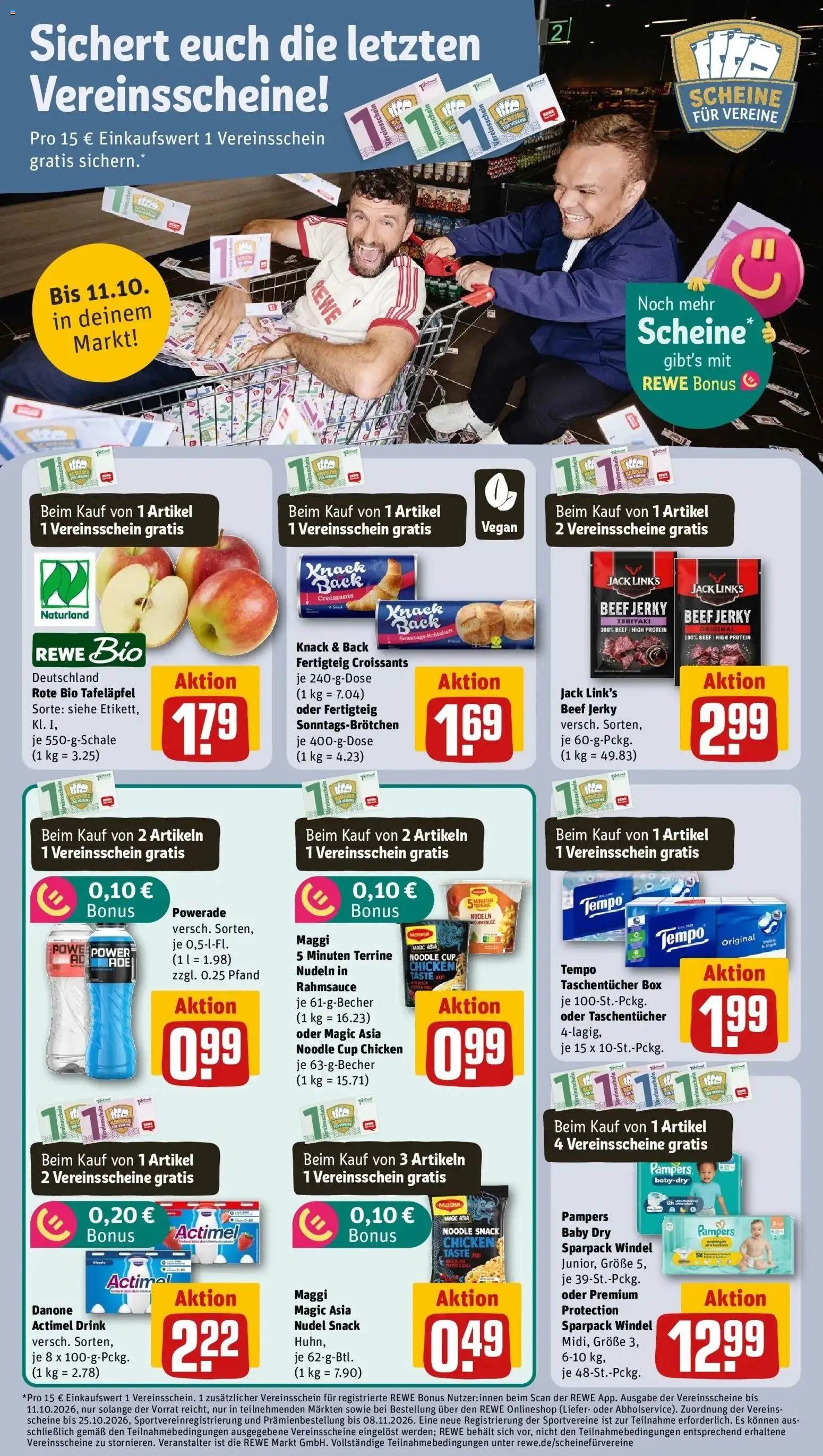 Vorschau von dem Prospekt des Geschäftes Rewe, gültig ab dem 05.10.2026