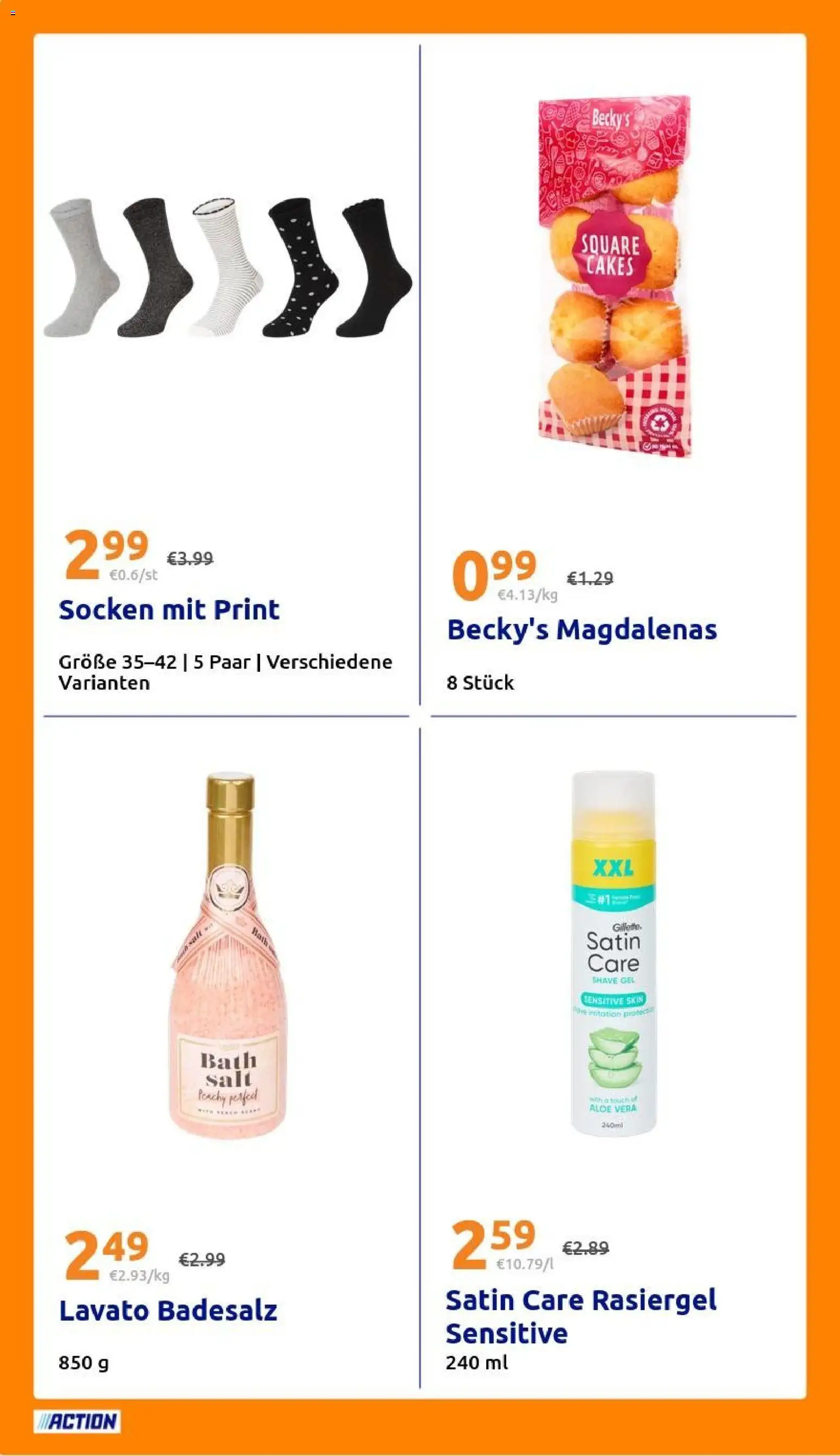 Vorschau von dem Prospekt des Geschäftes Action, gültig ab dem 28.10.2026 - Socken