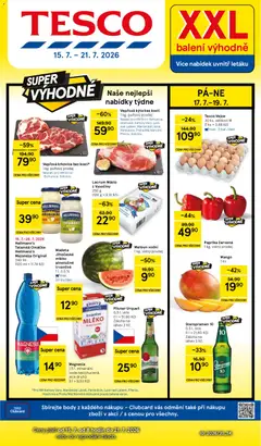 Náhled nabídky: Tesco Tesco leták - Hypermarket platný od 15.07.2026