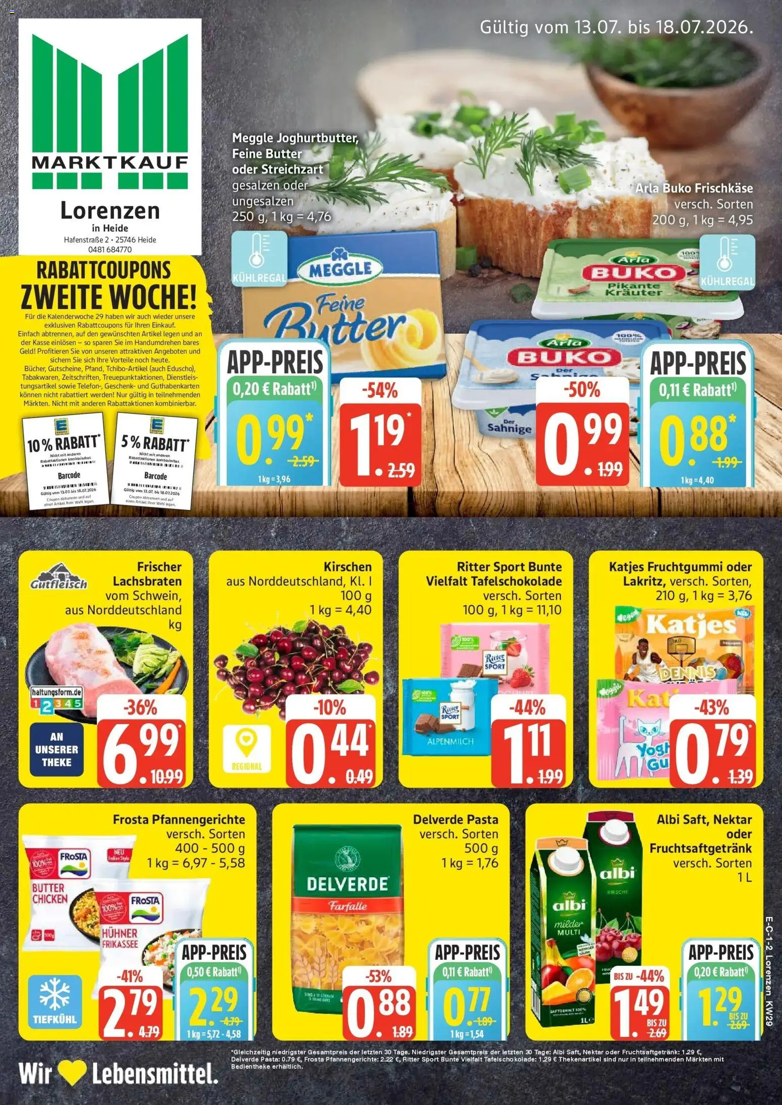 Vorschau von dem Prospekt des Geschäftes Marktkauf, gültig ab dem 13.07.2026