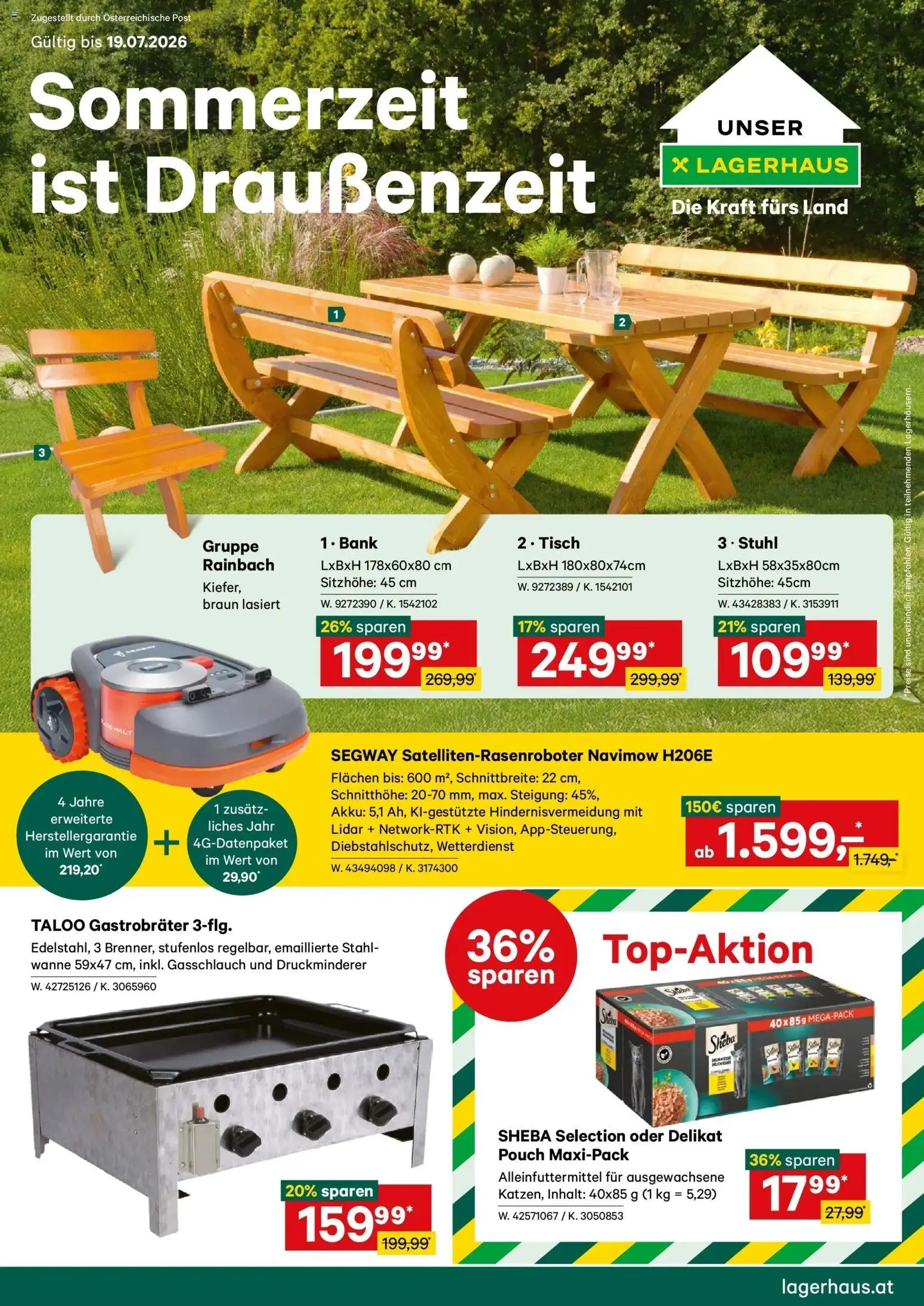 Vorschau der Angebote: Lagerhaus Wochen Angebote gültig ab 05.07.2026