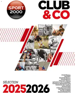 Prévisualisation de Brochure du magasin Sport 2000 formulaire valide 01/06/2025