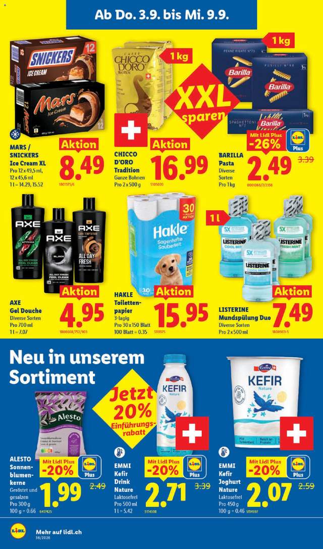 Neue Lidl Aktionen ab 03.09.