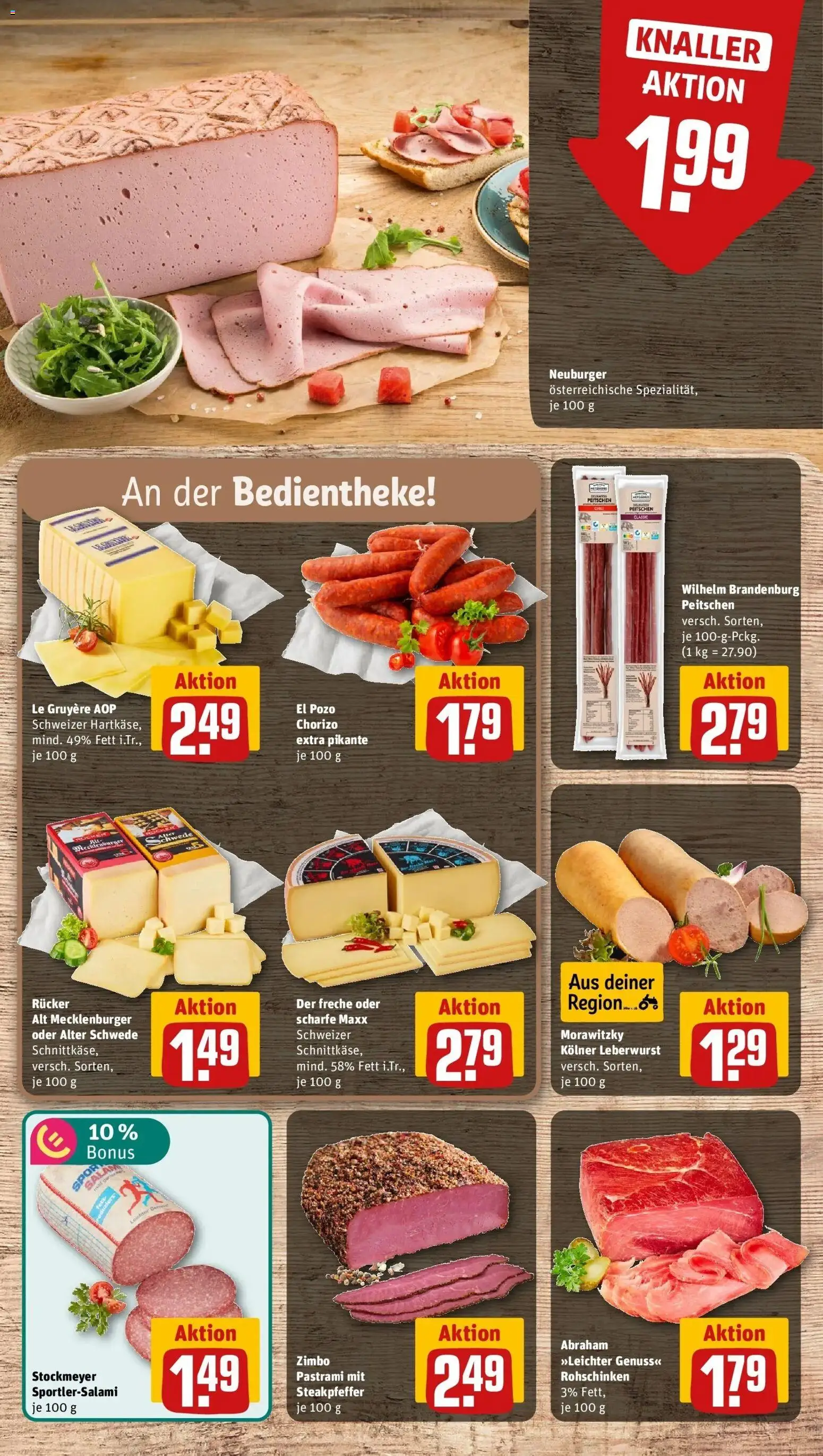 Vorschau von dem Prospekt des Geschäftes Rewe, gültig ab dem 26.10.2026