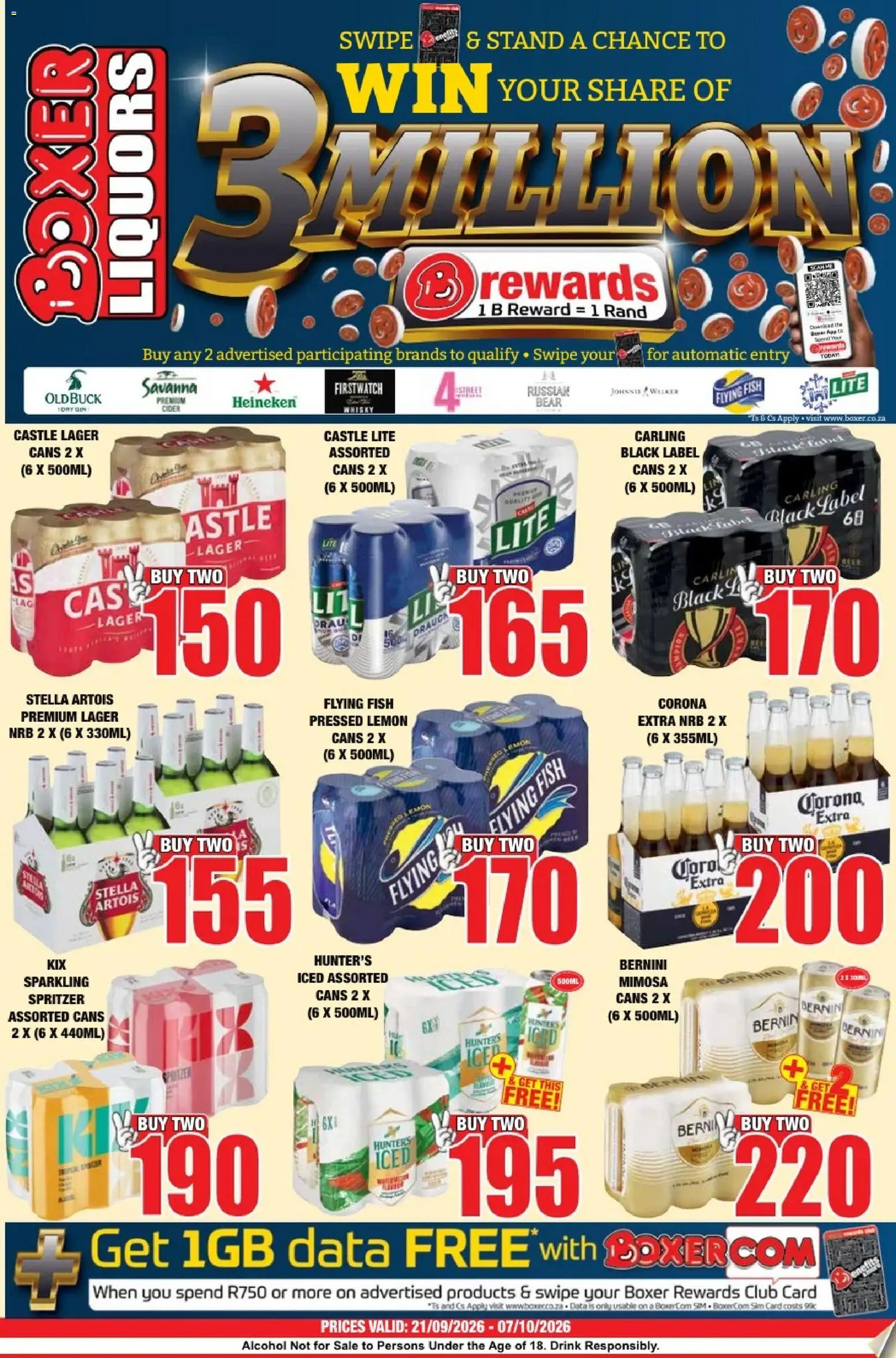 Preview of Boxer flyer valid from 21/09/2026
